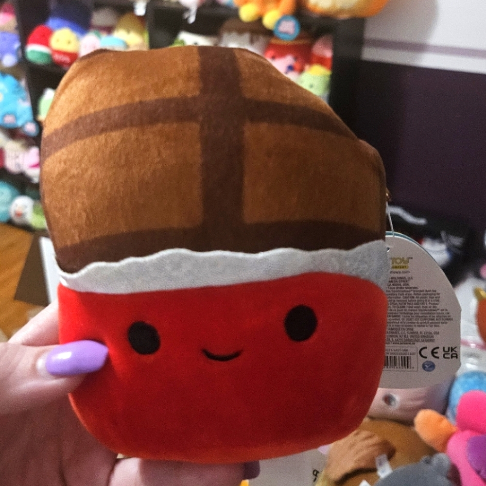NWT Squishmallows Paulton Chocolate 🍫 Bar 5"